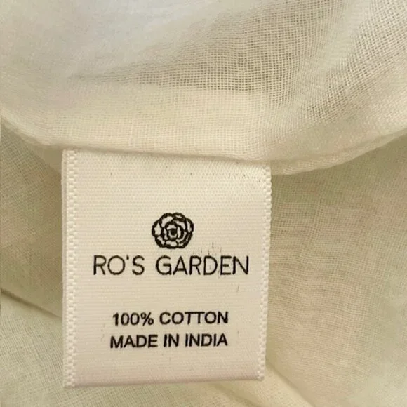 Ro’s Garden Floral Tiered Mini Dress Rene Tiffany Blue XS - Picture 10 of 12